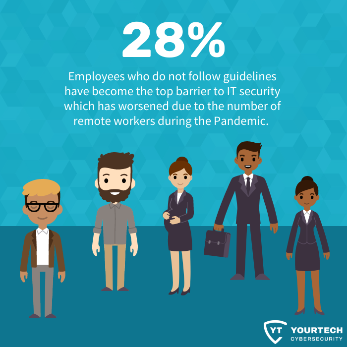 28% of Employees fall victim to Phishing Scams